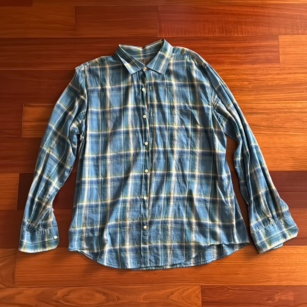 Vince Plaid Shirt